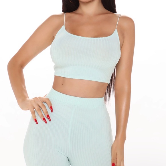 Mint Two Piece Body-con Set - Picture 3 of 3